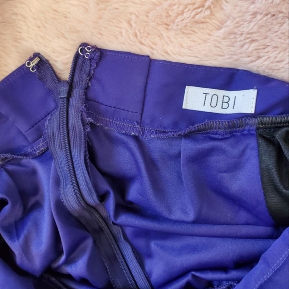 Tobi Royal Blue Maxi-Dress Evening Gown - Picture 8 of 9